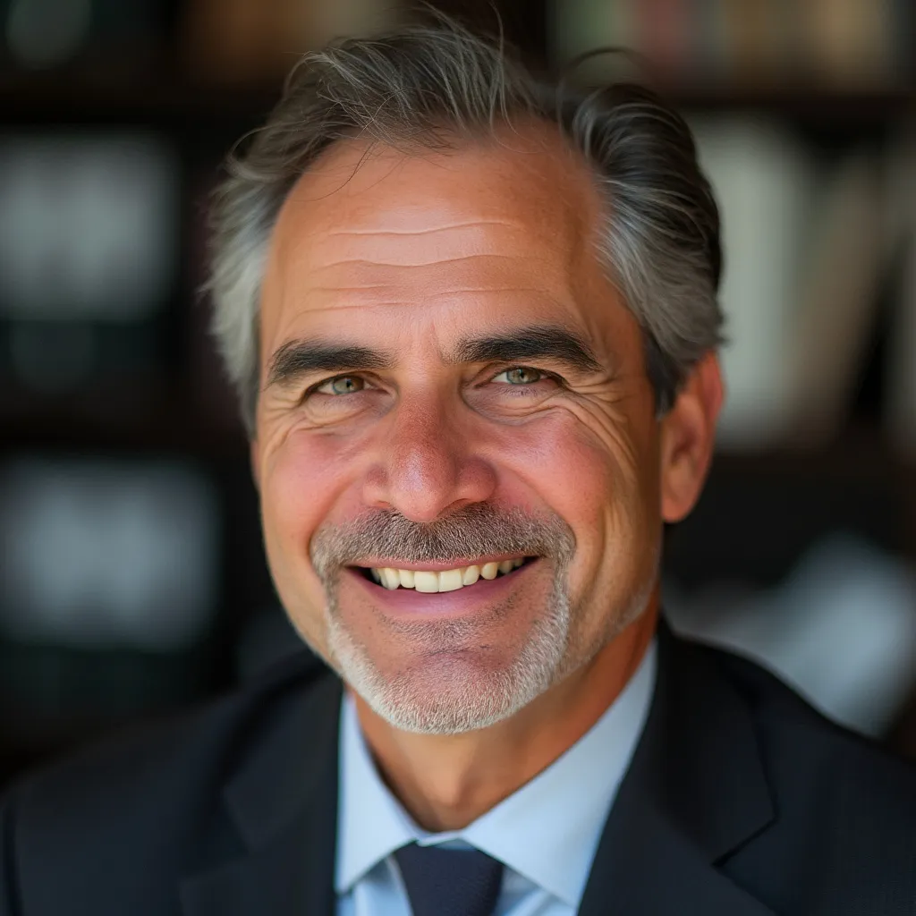 Retrato de Carlos Rodríguez, Director General